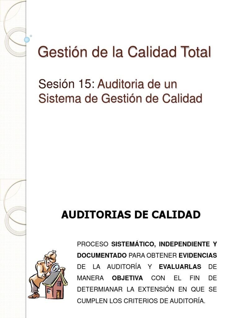 13 Auditoria de Gestion de Calidad PDF | Descargar gratis PDF ...