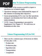 LP Formulation Ex