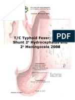 Case Study Typhoid Fever