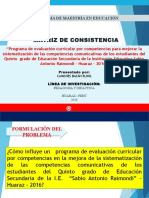 Matriz de Consistencia