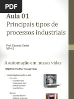 Aula 01-Principais Tipos de Processos Industriais