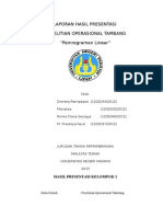 Laporan Hasil Presentasi POT