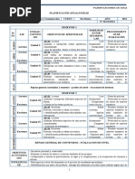 Lenguaje Planificacion - 8 Basico