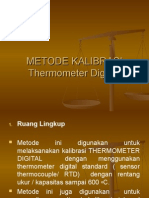 Metode Kalibrasi Termometer