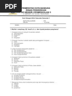 Soal Uts Pkn Kelas 5 Semester 1 Doc Aa