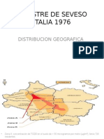 Desastre de Seveso Distribucion Geografica