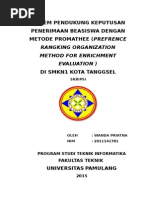 Download Sistem Pendukung Keputusan Penerimaan Beasiswa Dengan Metode Promathee by Gilang Pandu Parase SN282944377 doc pdf