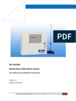 WT1010SA GSM Stand-Alone Alarm System