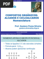 Aula8-9 Nomenclatura Compostos Organicos