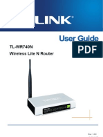 TL-WR740N Manual