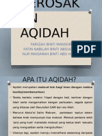 Kerosakan Aqidah