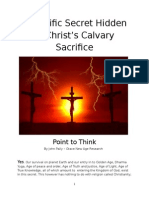 Scientific Secret Hidden in Christ's Calvary Sacrifice