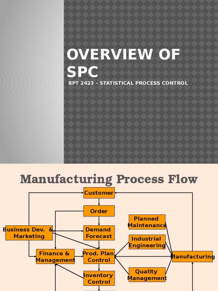 Statistical Process Control Overview | PDF | Accountability ...