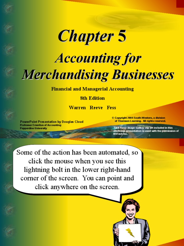 AccountingFor Merchandising Business PDF Revenue Equity (Finance)