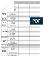 BUNGLOW COMPLETION STATUS