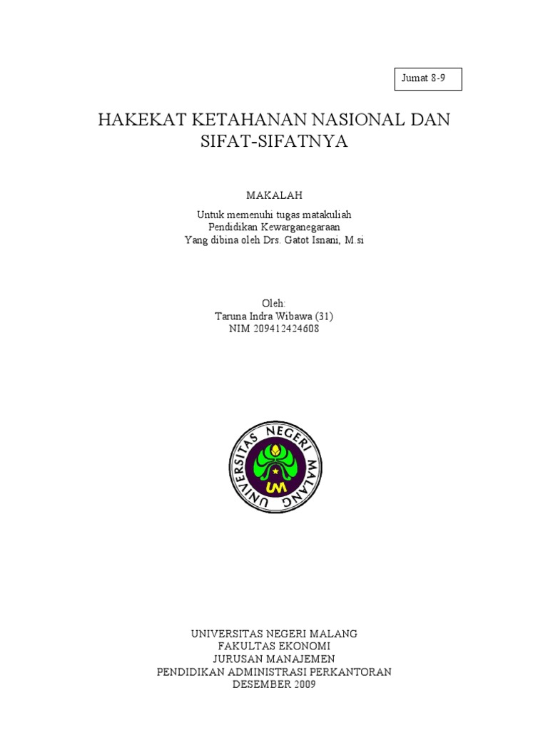 Makalah Kewarganegaraan