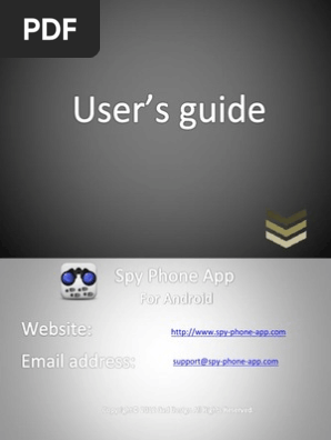 spy phone manual