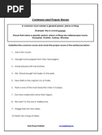 Common and Proper Nouns  Sports