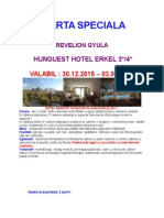 Oferta Speciala Revelion - Hotel Erkel - Gyula