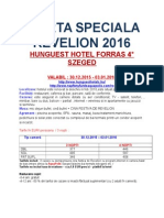 Oferta Speciala Revelion - Hotel Forras - Szeged