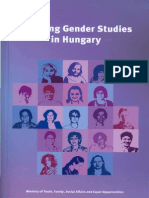 Thun, Éva: Gender Studies in Educational Sciences and The Pedagogy of Teacher Training.