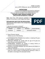 Form 10-D Pension Guide