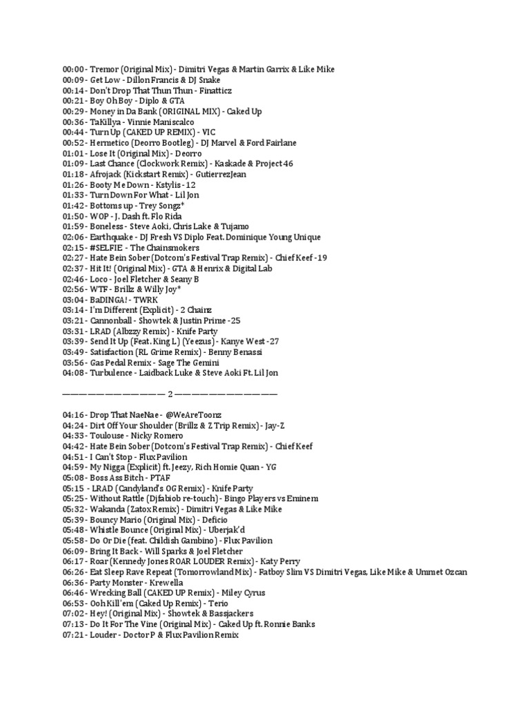 Bass Drop (Sample) PDF Remix Musical Groups