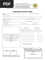 Download BFP Pensioners Update Form by KB SN282966724 doc pdf