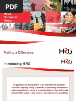 Hogg Robinson Group Presentation