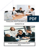 Buku PANDUAN PENYUSUNAN DOKUMEN AKREDITASI - 2012 PDF