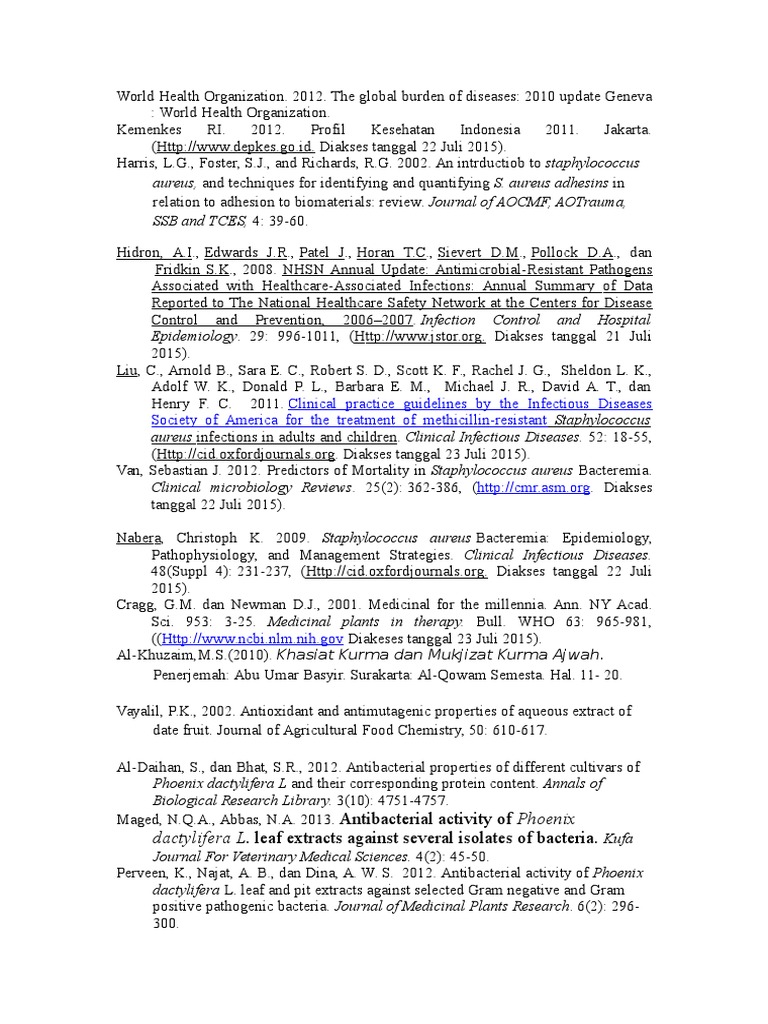World Health Organization | PDF | Staphylococcus | Infection