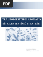 Tra1 Bolgesi Tibbi Aromatik Bitkiler Sektoru Strateji Dokumani