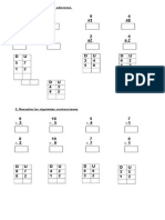 Adiciones y Sustracciones Dos Digitosprimero Básico