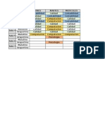 Asignación de Salas Sep - Dic 2015