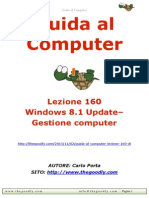 Guida al Computer - Lezione 160 - Windows 8.1 Update – Gestione computer