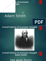 A Brief History of Economic Thought: Adam Smith