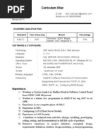 Alok Resume