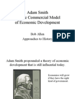 Adam Smith and The Commercial Model of Economic Development: Bob Allen Approaches To History