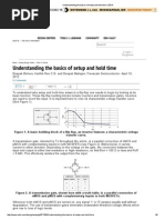 Understanding The Basics of Setup and Hold Time - EDN