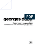 DUBY Georges Guerreros y Campesinos