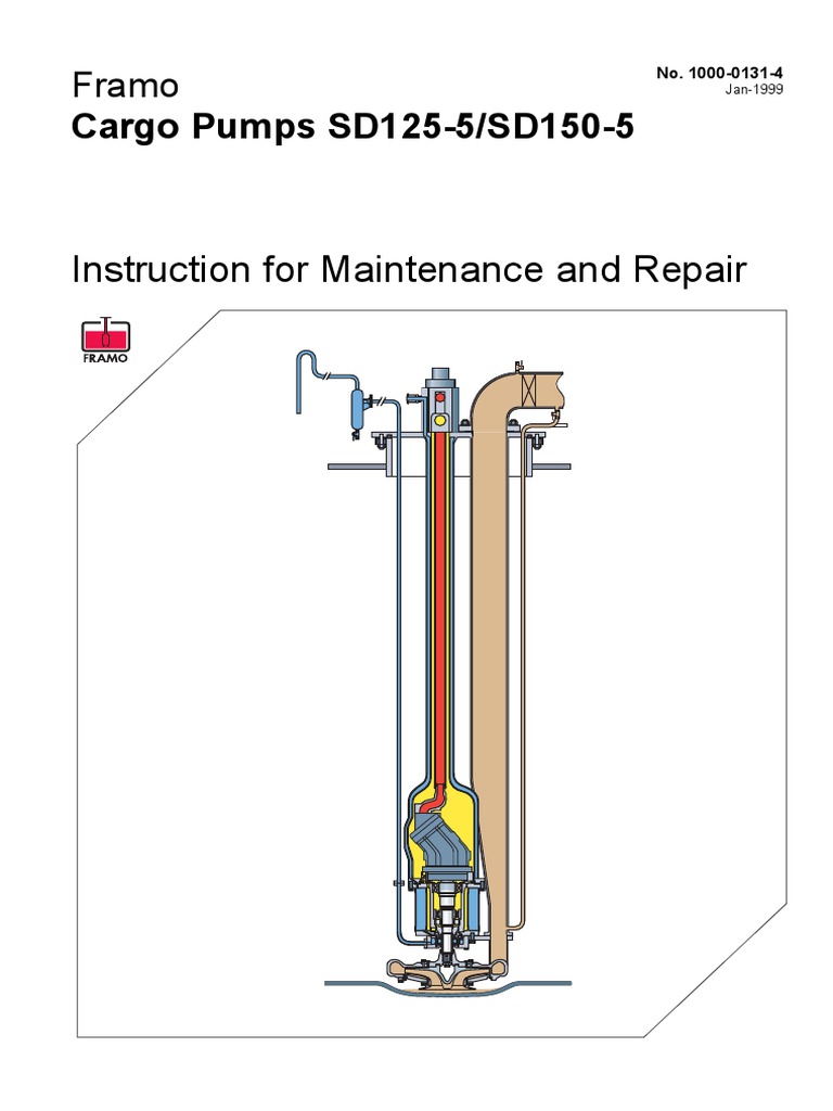 Framo Cargo Pump 1000-0131-4 | Pump | Nut (Hardware)