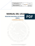 Manual Del Usuario RNEC Versión 1.0 Marzo 2013