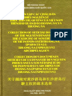 Tuyển Tập Các Châu Bản Triều Nguyễn Về Thực Thi Chủ Quyền ở Hoàng San Và Trường Sa