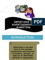 Importance of Advertising in Marketing