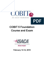 Isaca Cobit Cours and Exam