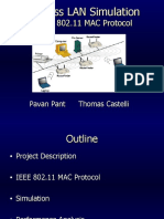 Wireless LAN Simulation