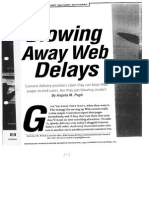 Blowing Away Web Delays