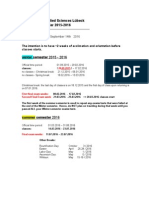 Academic Year Dates 2015 2016