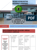 Diagnosis Komunitas Pkm Lempake Mei-jul 2014