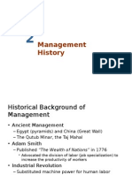 Management History